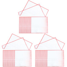 60Sheets Red Craft Flower Paper for Florist and Gift Wrapping Use