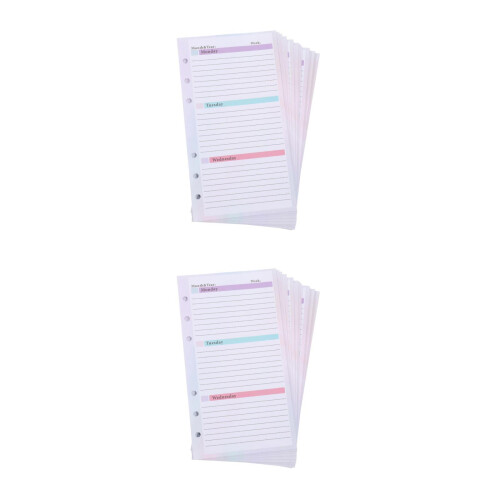 108Vel Weekplanner Met Hervulbare Pagina's En Stijlvol Design 1
