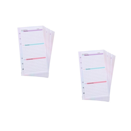 108Vel Weekplanner Met Hervulbare Pagina's En Stijlvol Design 2