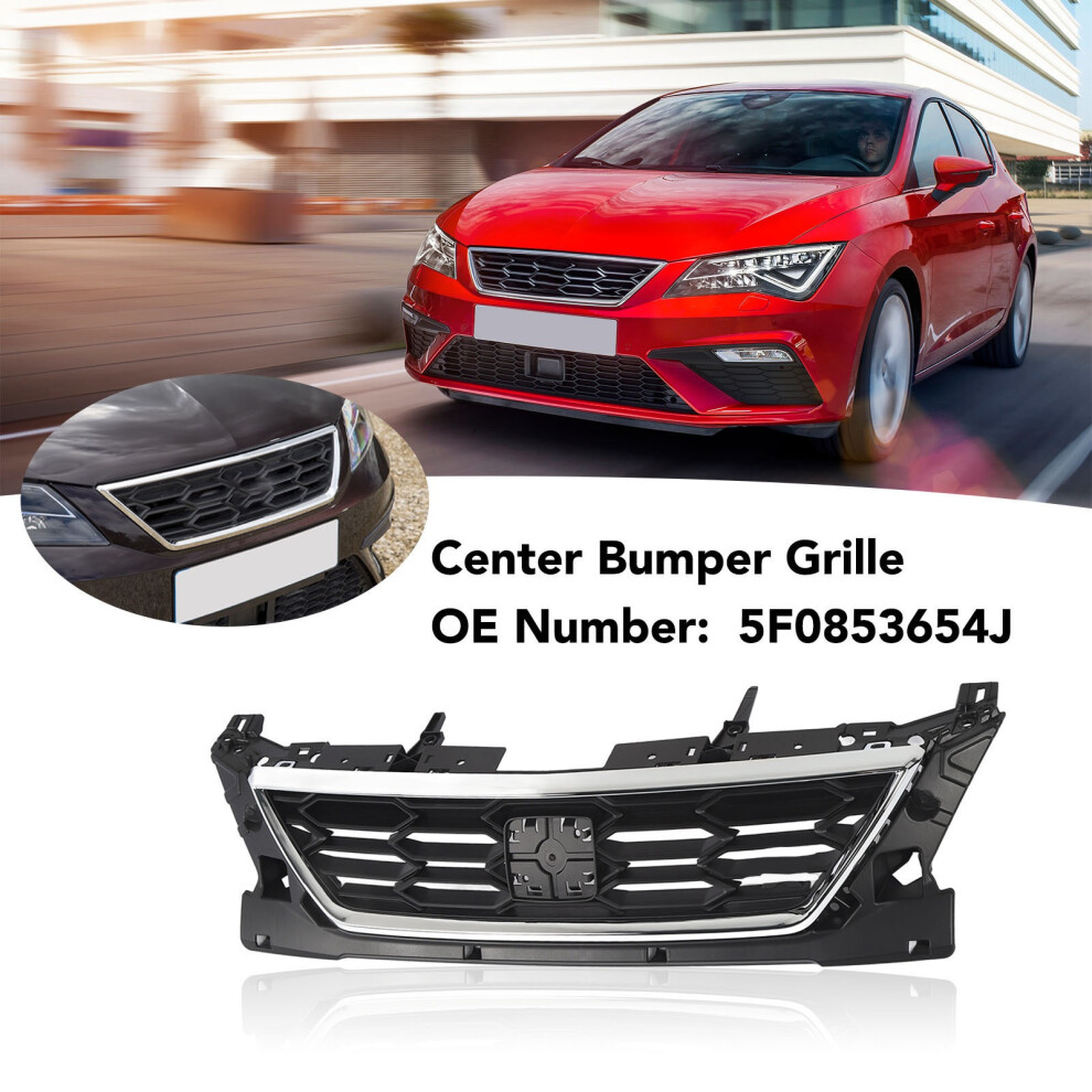 Chrome Centre Grille Seat Leon 2017-2020 7055741095559