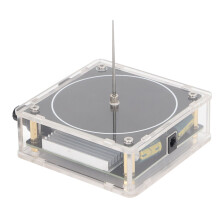 Bobina de plasma de arco musical 0-8 cm 39x90x90 mm Transparente