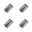 4Rouleaux Ruban Cire Noir Code-Barres Etiquettes 1