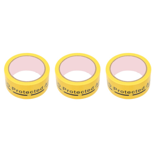 3Rolls Warnklebeband Für Elektronik Versand