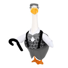Costume humoristique d'oies de-Grand-père avec suspension