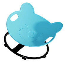 Bear Shape Sensory Swivel Chair Spinner Seat Sit-Light Blue