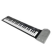Foldable 49 Key Piano Silicone Keyboard USB Port Integrated
