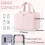 Make-up-Tasche mit großem Fassungsvermögen und tragbarem-Schwarz 4