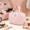 Make-up-Tasche mit großem Fassungsvermögen und tragbarem-Schwarz 6