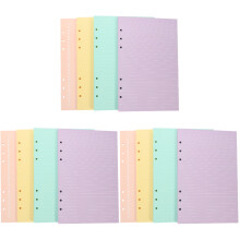 480Sheets Practical Notebook Replacement Paper Assorted Color Refills