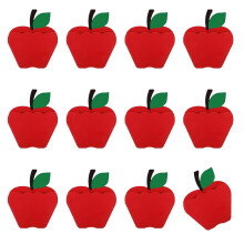 12Pcs Fruit Shape Greeting Cards Decorative Bookmarks Gift For