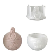 Sturdy Silicone Candle Making Mould In-Small wooden horse