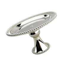 Premium 304 Stainless Steel Fruit Serving Tray-High feet 25cm