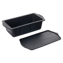 Black Silicone Ice Bath Ice- Mold+Lid Reusable Ice- Mold Can Make 4 Pounds Extra Large Ice- Ice Box Mold