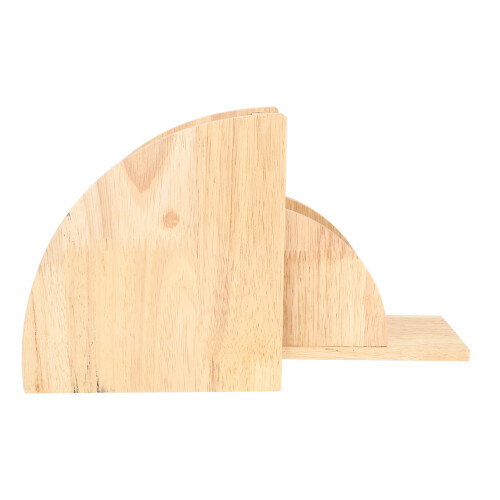 Scalloped Wood Coffee Filter Caddy