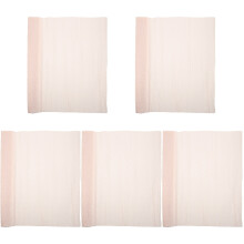 5Rolls Floral Beige Crepe Paper Rolls for Garland Wreath & Gift Wrap
