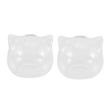 2X Vaso Di Vetro A Forma Di Fiore Idroponica Vaso Vaso Di Fiori Terrario Contenitore Vaso Arte Regalo