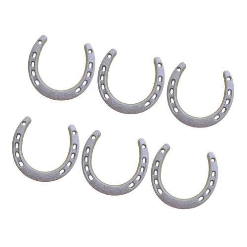 Cast Iron Lucky Horseshoe Decoration for Home Office-6 pieces