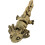 Realistic Poseable Axolotl Dinosaur Brasses Figure Artistic 1