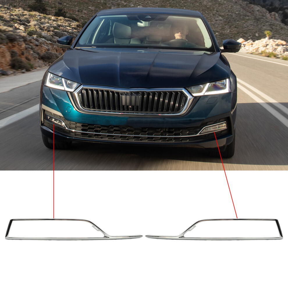 Skoda Octavia Chrome Grille Trim 5E3853767 7055741106064