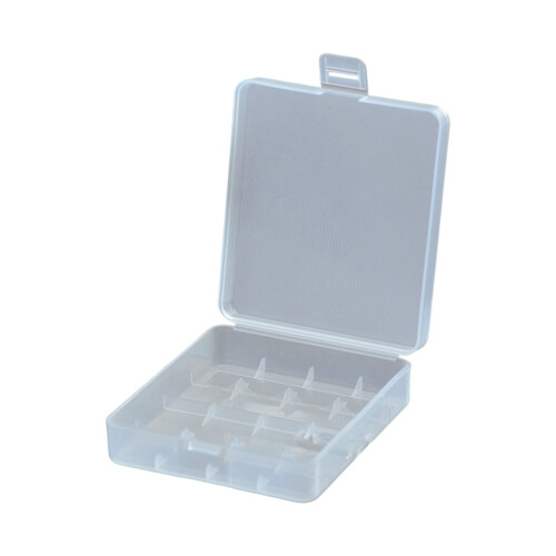 Batterie-Organizer-Box mit hoher Kapazität-4 Abschnitte 18650