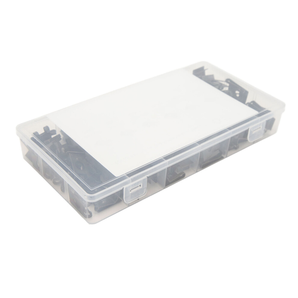 High Strength U Nut Clip 6 Size 120Pc Kit 7055741106453