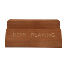 NOW Playing Vinyl Record Stand Vinyl Record Holder Display Wood Records Storage Stands for Albums Accessories