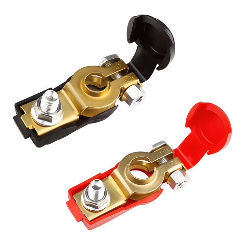 Positive Negativ Battery Terminals-large diameter Alloy model
