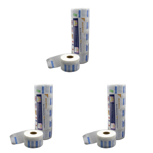 15Rolls White Protective Disposable Neck Paper for Salon and Barber