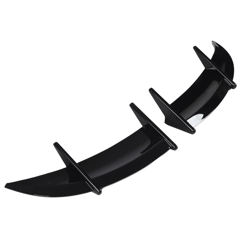 Glossy Mk6 Rear Lip Spoiler Black 7055741105944