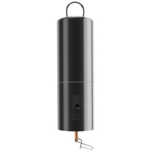 Motor Giratório Preto Pendurado para Acessórios de Decoração de Jardim de Spinner e Sino de Vento, Sem Bateria, Pacote com 1