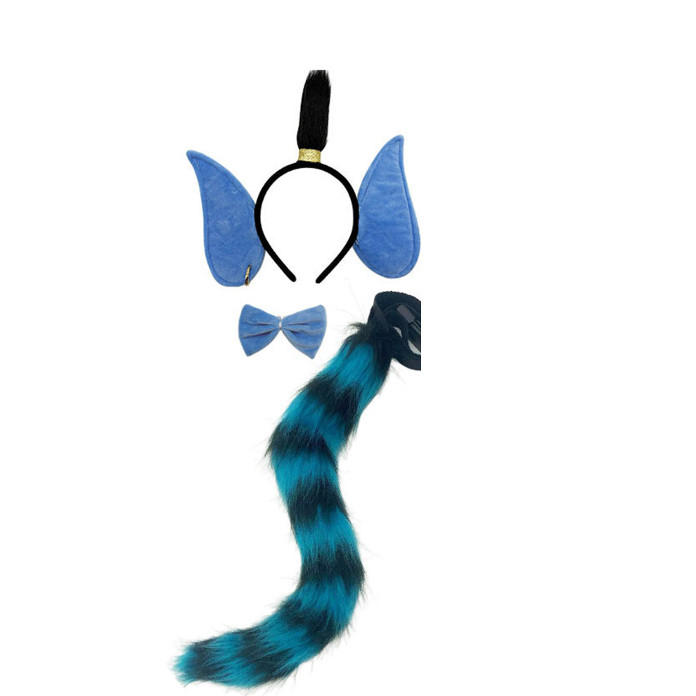 1/2/3/6/7 Elephant/Cats Costume Accessories-Blue ear pierced