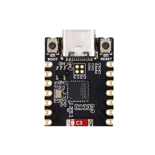 Placa de Desenvolvimento ESP32-C6  com Suporte para WiFi de 2,4 GHz e  RISC-V de Baixo Consumo Sem Tela OLED de 0,42 Polegadas