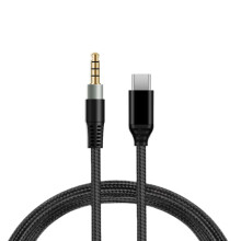 High-Fidelity-Soundkabel vom Typ C auf 3,5 mm mit verstärkten