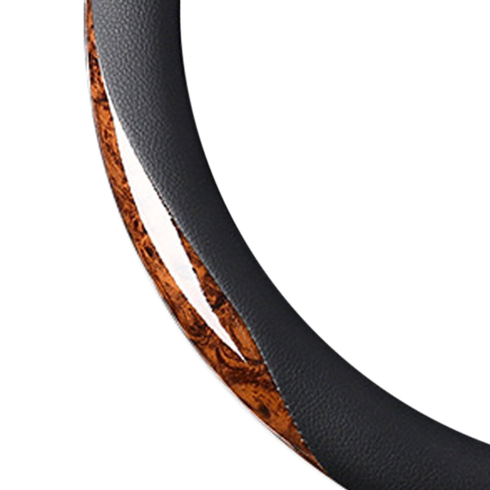 38Cm Faux Leather Steering Wheel Cover 7055741106644