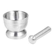 Edelstahl MöRser StößEl Set Knoblauch GewüRzmüHle Apotheke KräUter SchüSsel MüHle MüHle KüChenwerkzeug