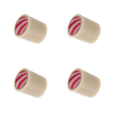 4Rolls Weatherproof Pe Repair Tape Beige for Greenhouse Film Sealing