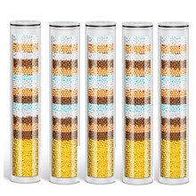 Vervangingsfilters (5 Stuks) voor Handdouche, 20-Traps Vervangingsfilters voor Hard Water Om Chloor Te Verwijderen