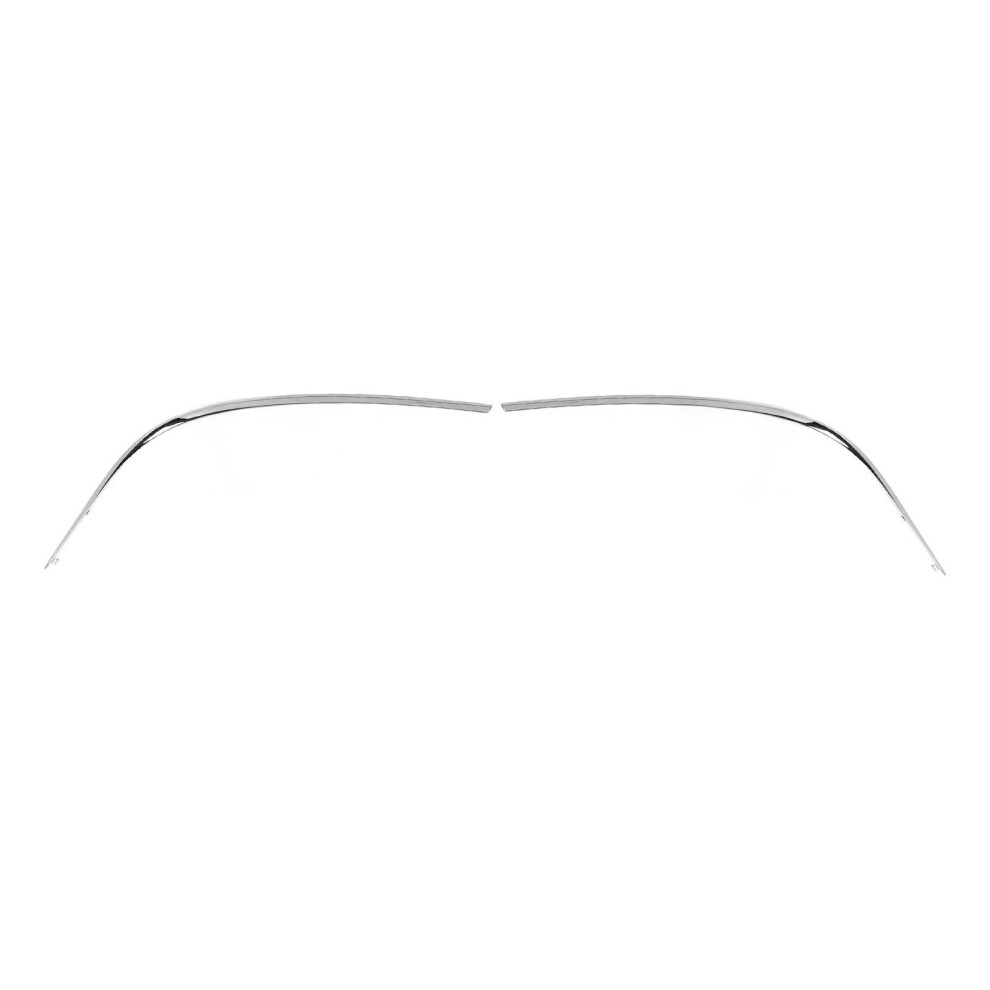 Chrome Front Bumper Lower Trim 2218850121 S550 7055741115134