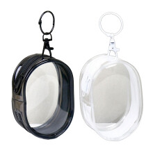 Pochette à fermeture éclair en PVC, 2 pièces, sac de-NOIR BLANC