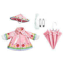Parapluie extérieur de chapeau de pansement d'imperméable-Rose