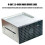 2 bis 8 Bay 2,5-Zoll-Festplattenadapterhalterung mit 6