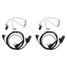 2X voor MIDLAND Walkie Talkie-Headset G6/G7/GXT550/GXT650/LXT80 Midland Air Conduit Multifunctionele, Handige Headset