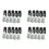 Wedding Party  and Groom Bubble Bottle 4 Sets (96Pcs) 1