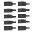 10PCS IEC 320 C14 Power Adapter Cable Plug Rewirable Connector Socket 3Pin Male 1