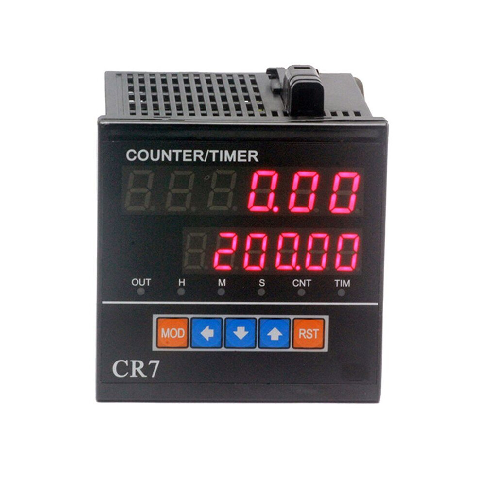 Cr7-Ps61a Pulse Signal Intelligent Digital Counter Automatic Induction Accumulator Meter Counter 4712044104618