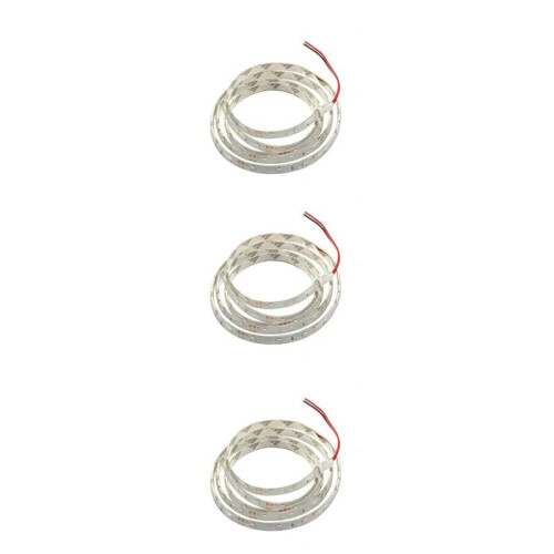 3X 1M 60-3528 SMD Waterproof Light Strip LED DC12V (Blu)