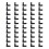 Plastic Window Screen Repair Set Window Screen-Black 50 pieces 1