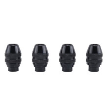 4 Stuks Snelwisselkop Multifunctionele Universele -Snelspanboorhouder voor  Elektrisch Slijpgereedschap 0,4-3,2 mm