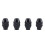 4 Pcs Quick Change Chuck Multifunction Universal  Keyless Drill Chuck for  Electric Grinder Tool 0.4-3.2mm 1