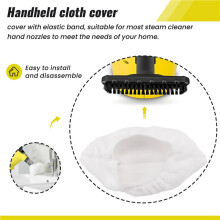 4 Pcs Microfiber Cover Set for Hand Nozzle  EasyFix Steam Cleaner SC1, SC2, SC3, SC4, SC5